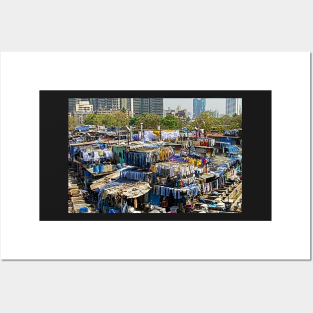 Dhobi Ghat. Wall Art by bulljup